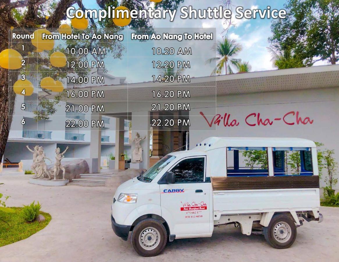 Villa Cha-Cha Krabi Beachfront Resort Ao Nam Mao Екстериор снимка